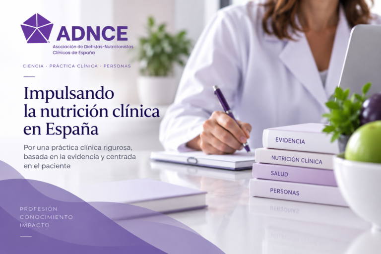 ADNCE, Asociación de Dietistas-Nutricionistas Clínicos de España.